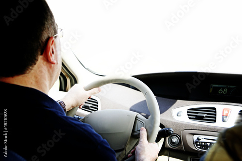 Photo: Car driver Car driver
