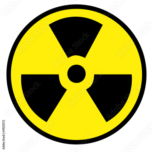 Illustration: Nuclear sign Nuclear sign