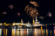 Feuerwerk in Dresden