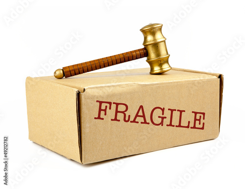 Photo: fragile auction box fragile auction box