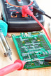 Test repair job on electronic printed circuit board