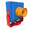 Illustration: Mini camera with mount Mini camera with mount