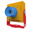 Illustration: Mini camera with mount Mini camera with mount