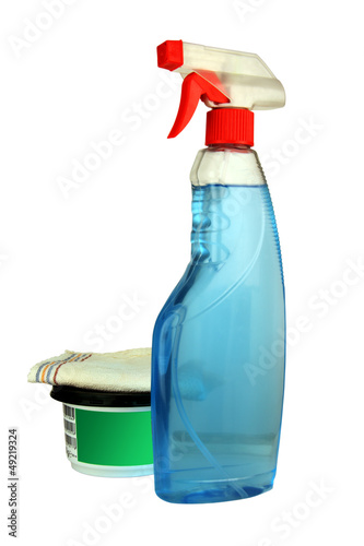 Photo: bottles of detergent. bottles of detergent.