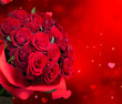 Big Red Roses Bouquet