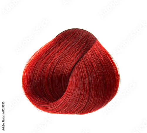 Photo: lock of hair color lock of hair color