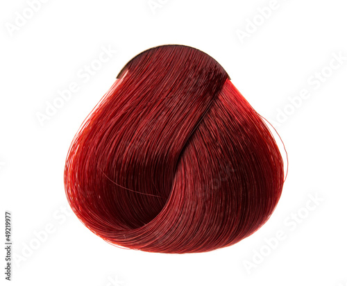 Photo: lock of hair color lock of hair color