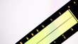 Digital equalizer in film editing soft.
