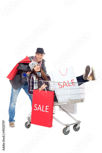 Photo: family shopping family shopping