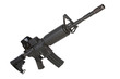 rifle with gunsight isolated on a white background
