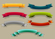 colored banners