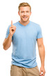Happy man Has an idea