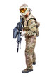 Photo: Paintball player Paintball player