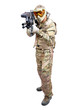 Photo: Paintball player Paintball player