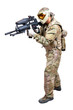 Photo: Paintball player Paintball player