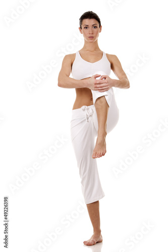 Photo: woman stretching woman stretching