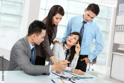 Photo: business meeting business meeting