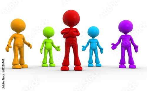 Illustration: Different men Different men