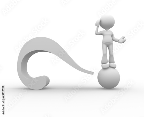 Illustration: Question mark Question mark