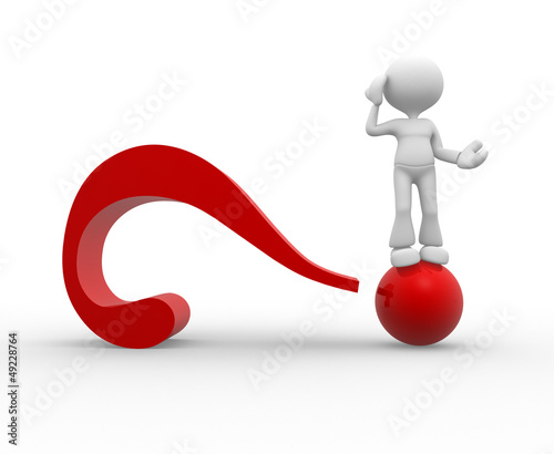 Illustration: Question mark Question mark