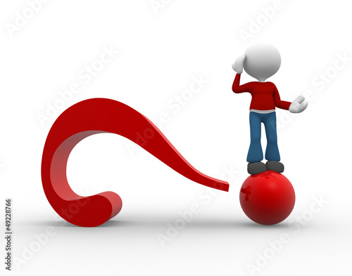 Illustration: Question mark Question mark