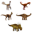 5 dinosaures