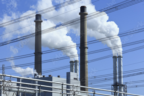 Photo: Power plant in Rotterdam, Maasvlakte Power plant in Rotterdam, Maasvlakte