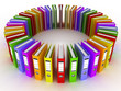 Circle from color folders