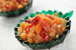 Photo: Chutney of apples, apricots and raisins in bowl Chutney of apples, apricots and raisins in bowl