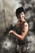 Foto: wounded soldier woman wounded soldier woman