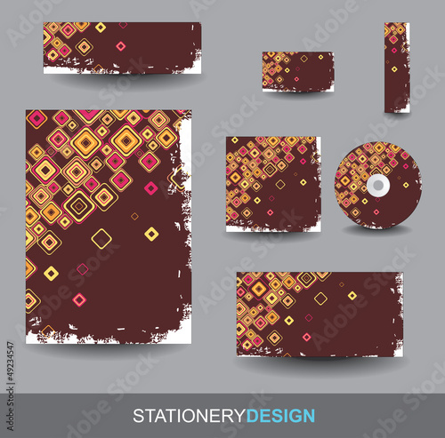 Vector: Stationery design Stationery design