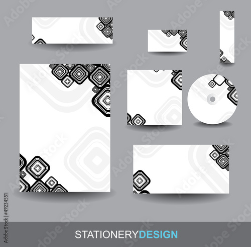 Vector: Stationery design Stationery design
