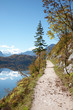 See mit Wanderweg im Ausseerland