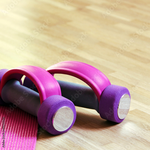 Photo: zwei soft gymnastik hanteln zwei soft gymnastik hanteln