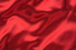Waves of red silk