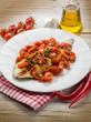 sole fish with tomato anchovy and hot chili pepper