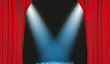 Curtain Lights Vector