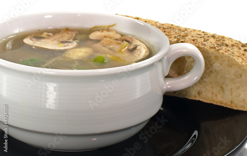 Photo: mushroom soup mushroom soup