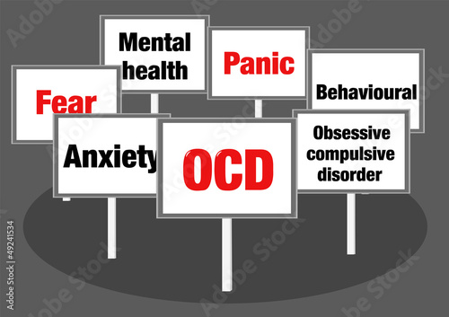 Illustration: OCD signs OCD signs