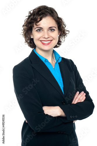Photo: Portrait of a confident business lady Portrait of a confident business lady