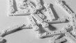 Lancets distribute on a surface