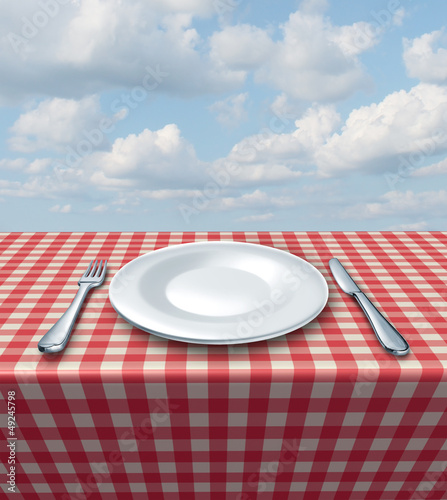 Illustration: Place Setting Table Place Setting Table