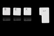 concept of cybersex or internet sex