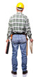 isolated handyman