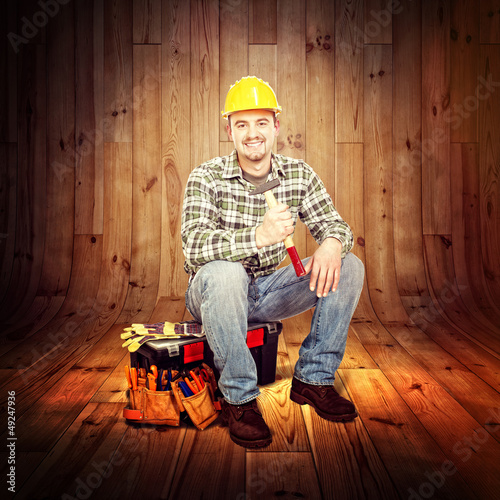 Photo: carpenter portrait carpenter portrait