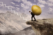 Businessman steps to get rich