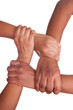 african hands isolated