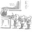 Teacher is given different apple products by students