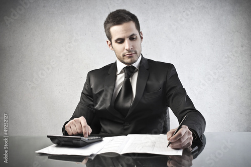 Photo: accountant accountant