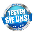 Testen Sie uns
